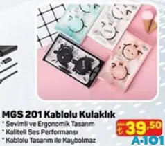 MGS 201 KABLOLU KULAKLIK MGS 201 KABLOLU KULAKLIK